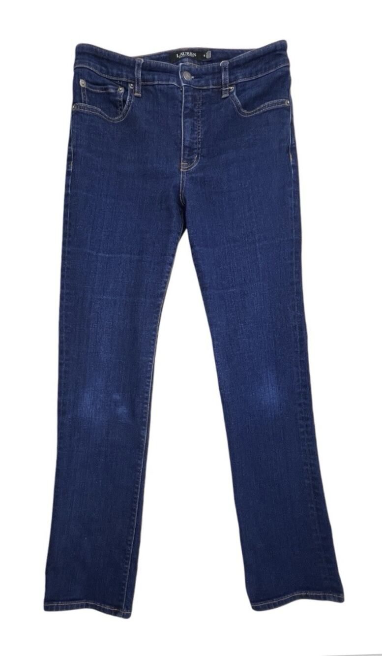 Ralph Lauren Black Label Jeans Womens Size 6 Blue Denim Straight Leg
